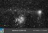 Bild 428 kB: Komet Machholz bei den Plejaden